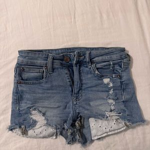 American Eagle Super Stretch Jean Shorts